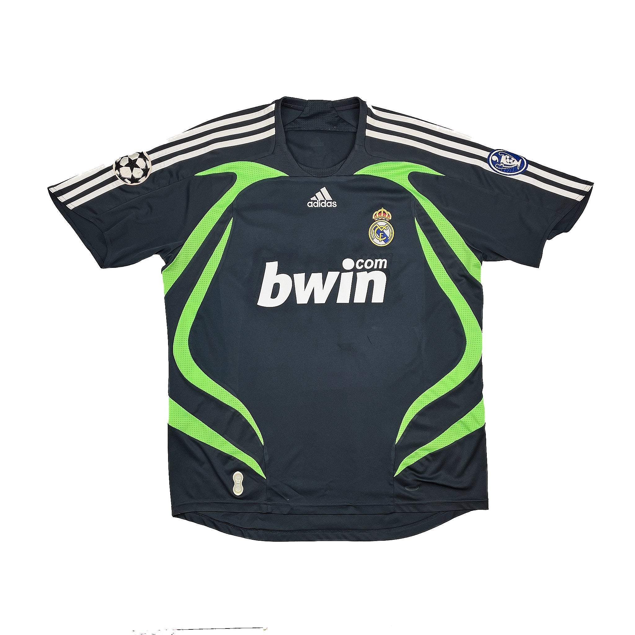 Buy 2007/08 REAL MADRID RAUL 7 C/L THIRD SHIRT (L) ADIDAS ~ Free worldwide shipping available ~ Authentic Vintage Football Shirts from Cult Kits