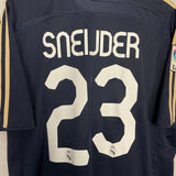Shop 2007/08 REAL MADRID SNEIJDER #23 AWAY SHIRT (L) ADIDAS, classic football shirts, vintage football shirts & retro soccer jerseys at Cult Kits