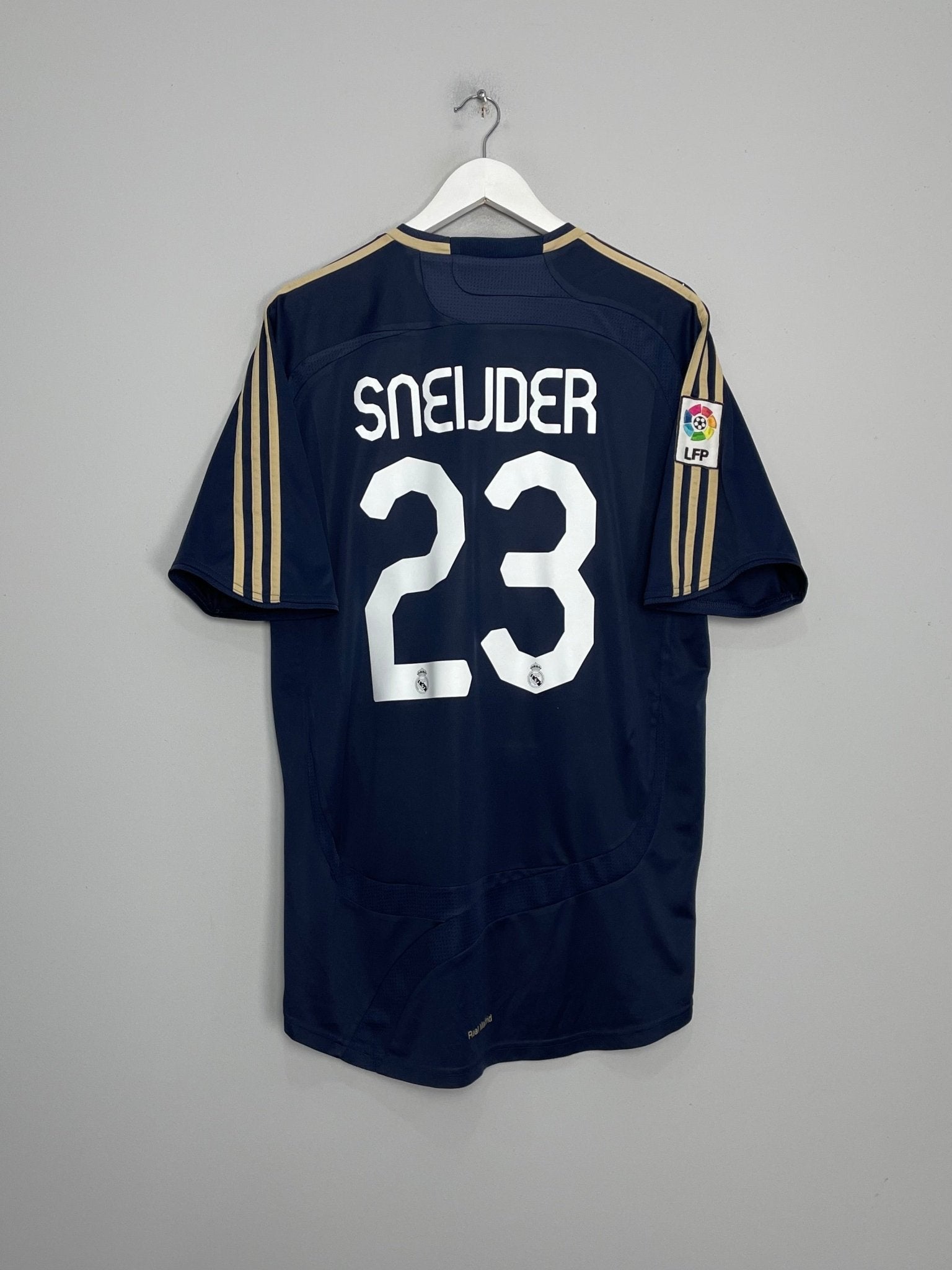 Shop 2007/08 REAL MADRID SNEIJDER #23 AWAY SHIRT (L) ADIDAS, classic football shirts, vintage football shirts & retro soccer jerseys at Cult Kits