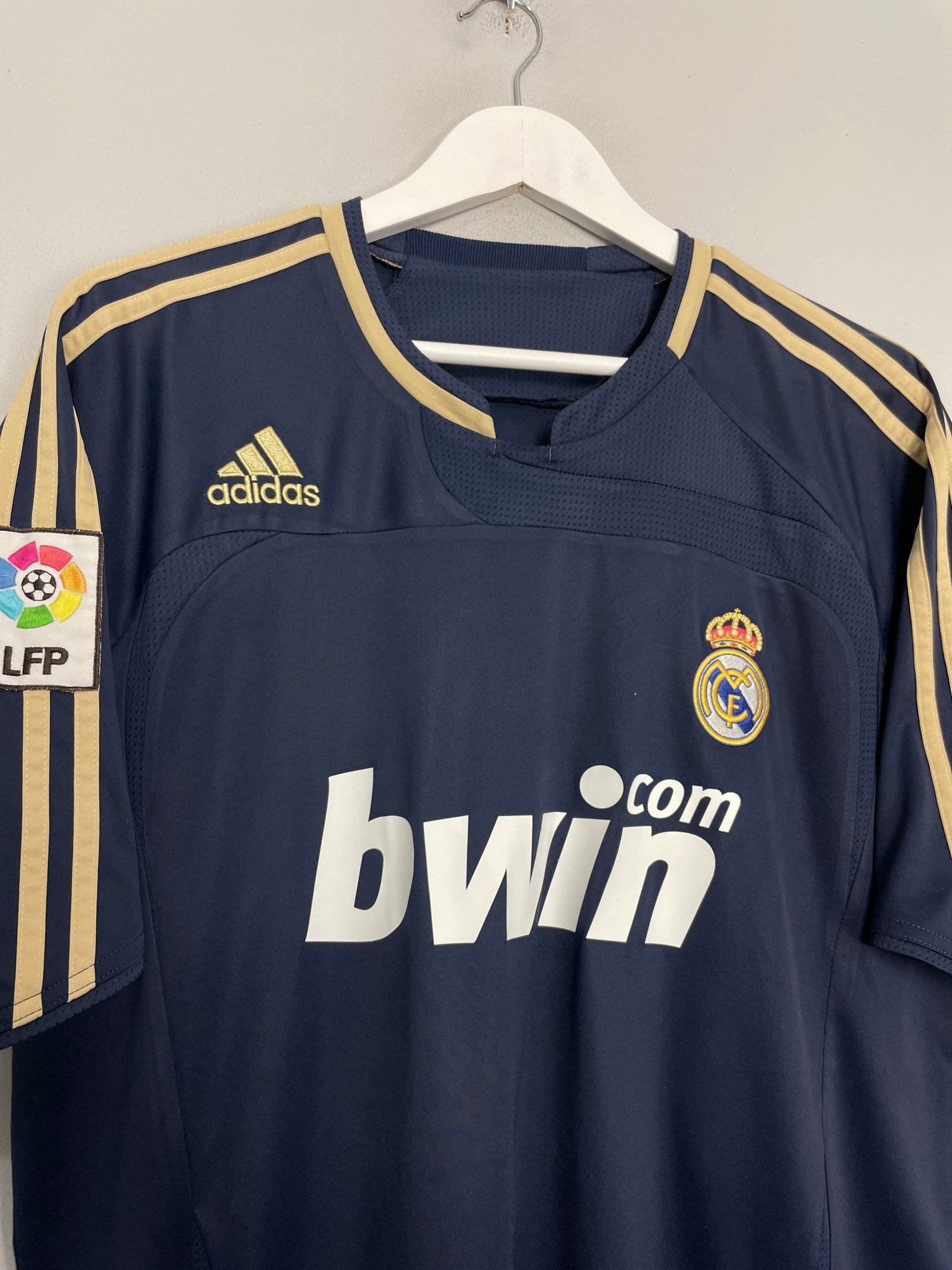 Shop 2007/08 REAL MADRID SNEIJDER #23 AWAY SHIRT (L) ADIDAS, classic football shirts, vintage football shirts & retro soccer jerseys at Cult Kits