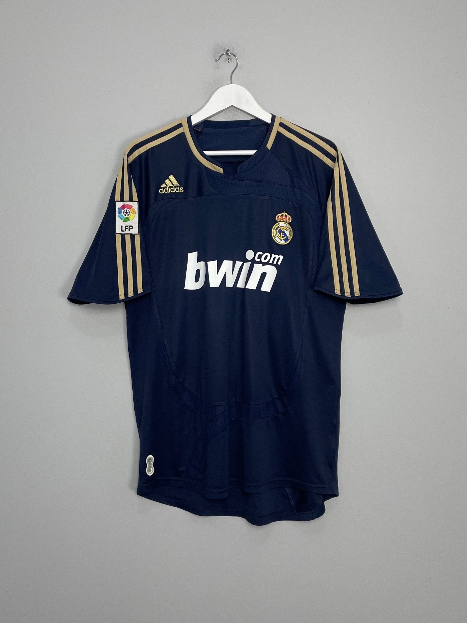 Shop 2007/08 REAL MADRID SNEIJDER #23 AWAY SHIRT (L) ADIDAS, classic football shirts, vintage football shirts & retro soccer jerseys at Cult Kits