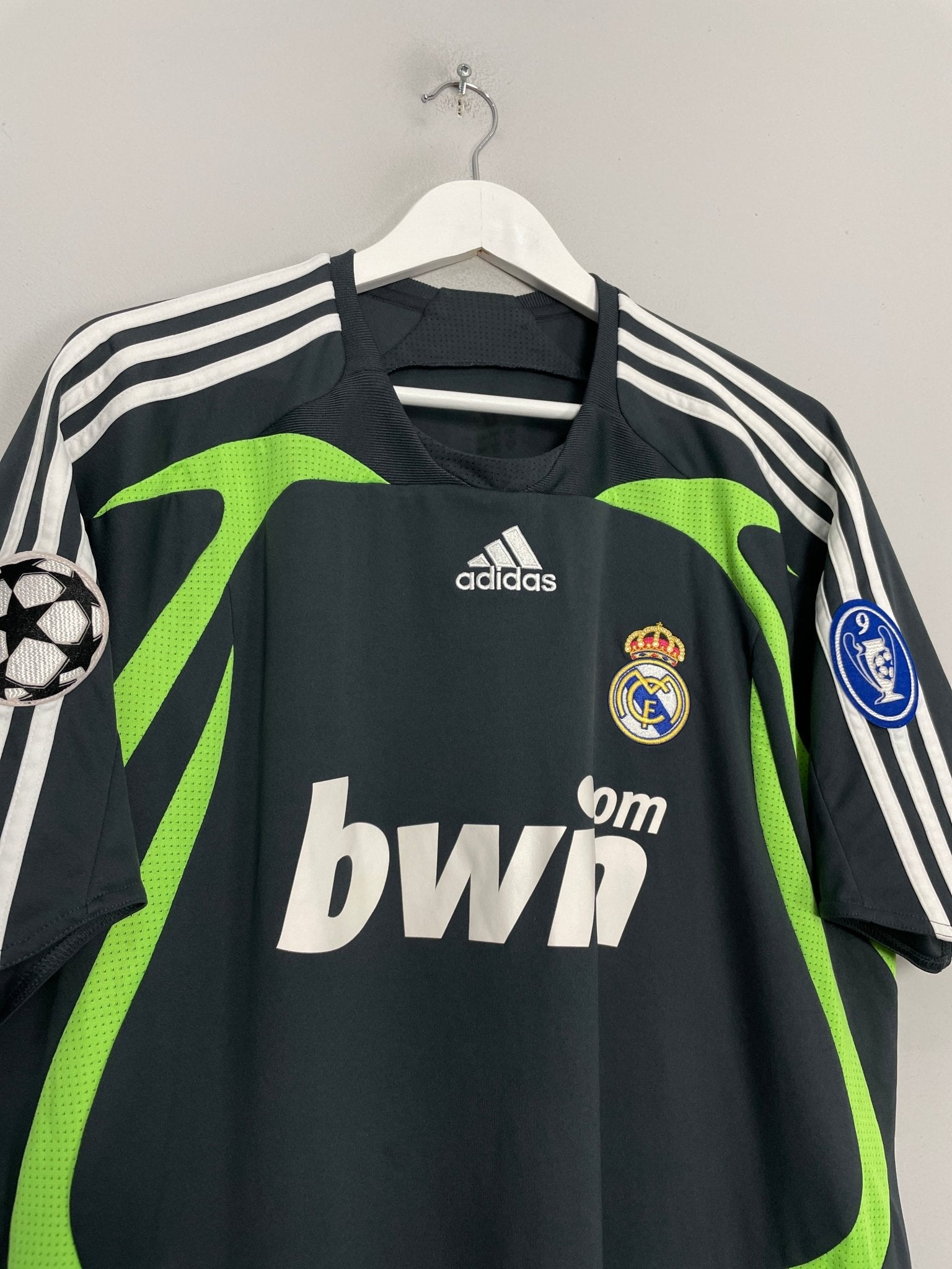 Shop 2007/08 REAL MADRID SNEIJDER #23 C/L THIRD SHIRT (L) ADIDAS, classic football shirts, vintage football shirts & retro soccer jerseys at Cult Kits