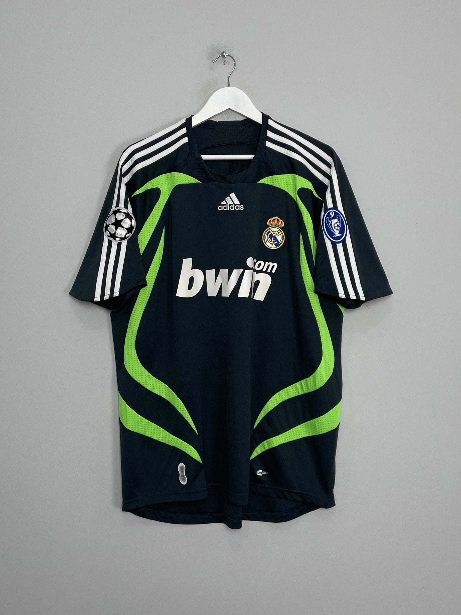 Shop 2007/08 REAL MADRID SNEIJDER #23 C/L THIRD SHIRT (L) ADIDAS, classic football shirts, vintage football shirts & retro soccer jerseys at Cult Kits