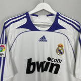 Shop 2007/08 REAL MADRID SNEIJDER #23 HOME SHIRT (XL) ADIDAS, classic football shirts, vintage football shirts & retro soccer jerseys at Cult Kits