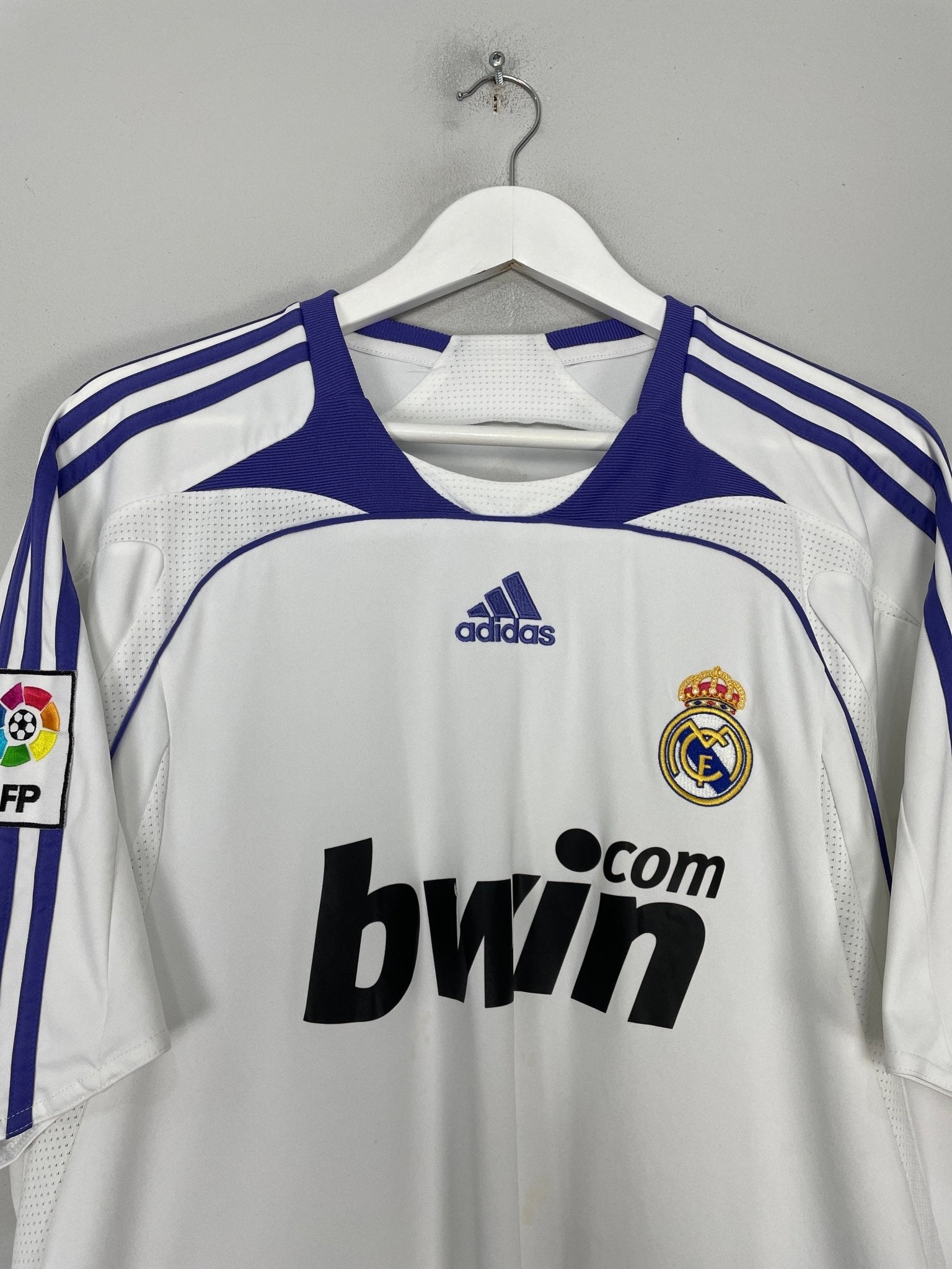 Shop 2007/08 REAL MADRID SNEIJDER #23 HOME SHIRT (XL) ADIDAS, classic football shirts, vintage football shirts & retro soccer jerseys at Cult Kits