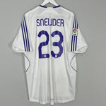 Shop 2007/08 REAL MADRID SNEIJDER #23 HOME SHIRT (XL) ADIDAS, classic football shirts, vintage football shirts & retro soccer jerseys at Cult Kits