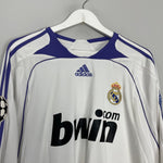 Shop 2007/08 REAL MADRID V.NISTELROOY #12 L/S C/L HOME SHIRT (L) ADIDAS, classic football shirts, vintage football shirts & retro soccer jerseys at Cult Kits