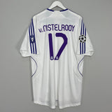 Shop 2007/08 REAL MADRID V.NISTELROOY #17 C/L HOME SHIRT (XL) ADIDAS, classic football shirts, vintage football shirts & retro soccer jerseys at Cult Kits