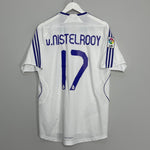 Shop 2007/08 REAL MADRID V.NISTELROOY #17 HOME SHIRT (M) ADIDAS, classic football shirts, vintage football shirts & retro soccer jerseys at Cult Kits