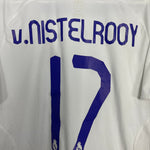 Shop 2007/08 REAL MADRID V.NISTELROOY #17 HOME SHIRT (M) ADIDAS, classic football shirts, vintage football shirts & retro soccer jerseys at Cult Kits