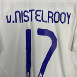 Shop 2007/08 REAL MADRID V.NISTELROOY #17 HOME SHIRT (M) ADIDAS, classic football shirts, vintage football shirts & retro soccer jerseys at Cult Kits