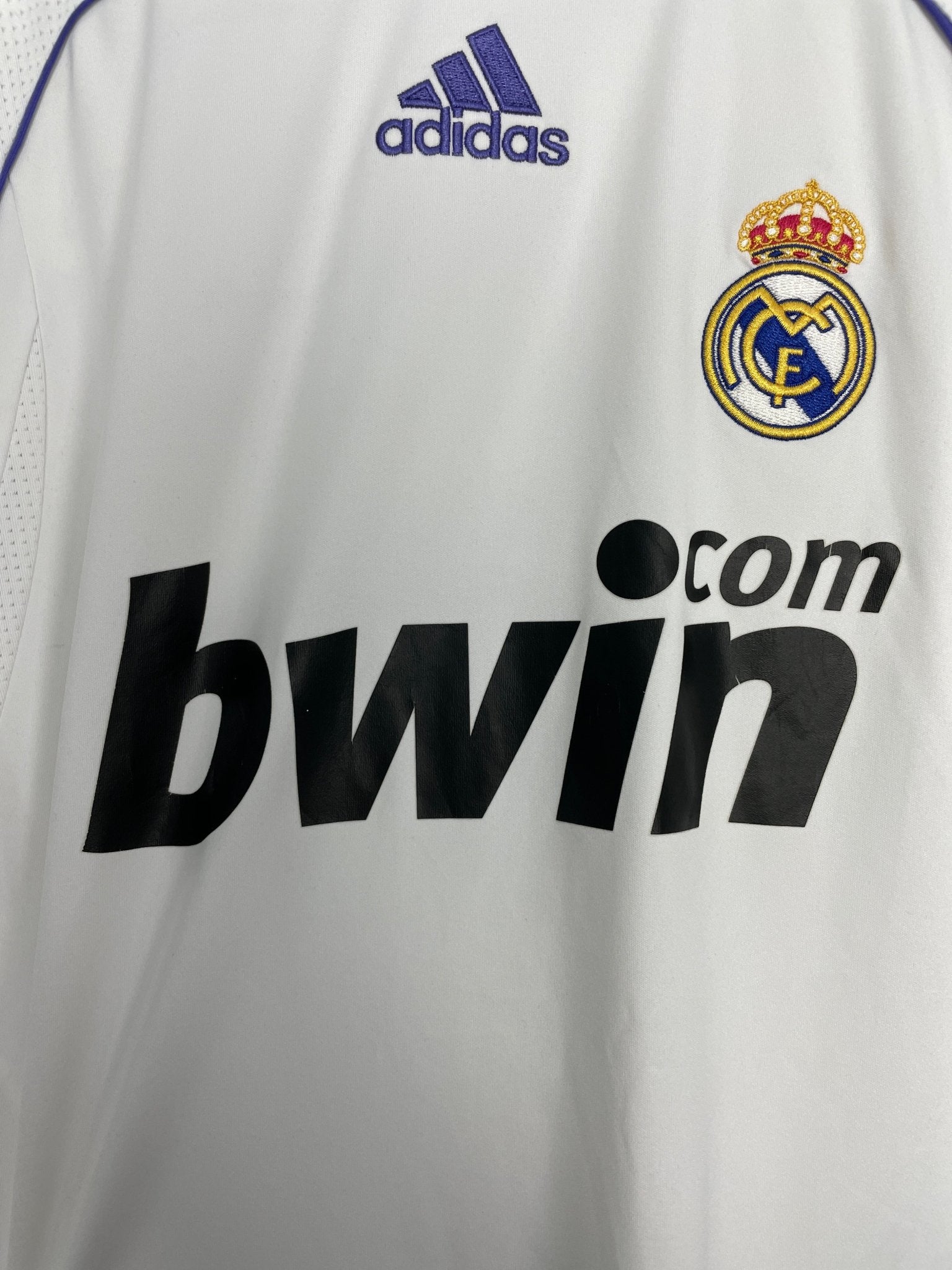 2007/08 REAL MADRID V.NISTELROOY #17 HOME SHIRT (M) ADIDAS – Cult Kits