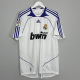Shop 2007/08 REAL MADRID V.NISTELROOY #17 HOME SHIRT (M) ADIDAS, classic football shirts, vintage football shirts & retro soccer jerseys at Cult Kits