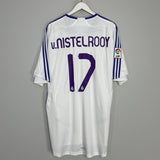 Shop 2007/08 REAL MADRID V.NISTELROOY #17 HOME SHIRT (XXL) ADIDAS, classic football shirts, vintage football shirts & retro soccer jerseys at Cult Kits