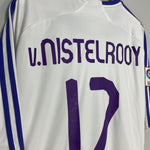 Shop 2007/08 REAL MADRID V.NISTELROOY #17 HOME SHIRT (XXL) ADIDAS, classic football shirts, vintage football shirts & retro soccer jerseys at Cult Kits