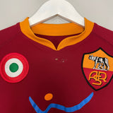 Shop 2007/08 ROMA TOTTI #10 HOME SHIRT (L) KAPPA, classic football shirts, vintage football shirts & retro soccer jerseys at Cult Kits