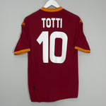 Shop 2007/08 ROMA TOTTI #10 HOME SHIRT (L) KAPPA, classic football shirts, vintage football shirts & retro soccer jerseys at Cult Kits