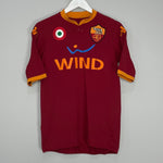 Shop 2007/08 ROMA TOTTI #10 HOME SHIRT (L) KAPPA, classic football shirts, vintage football shirts & retro soccer jerseys at Cult Kits