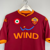 Shop 2007/08 ROMA TOTTI #10 HOME SHIRT (M) KAPPA, classic football shirts, vintage football shirts & retro soccer jerseys at Cult Kits