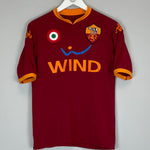 Shop 2007/08 ROMA TOTTI #10 HOME SHIRT (M) KAPPA, classic football shirts, vintage football shirts & retro soccer jerseys at Cult Kits
