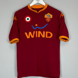 Shop 2007/08 ROMA TOTTI #10 HOME SHIRT (M) KAPPA, classic football shirts, vintage football shirts & retro soccer jerseys at Cult Kits