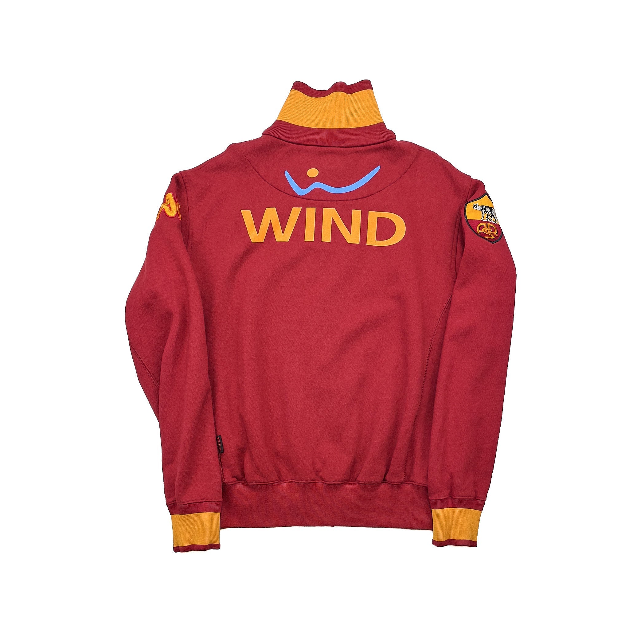 Buy 2007/08 Roma Track Jacket (S) Kappa ~ Free worldwide shipping ~ Authentic Vintage Football Shirts from Cult Kits