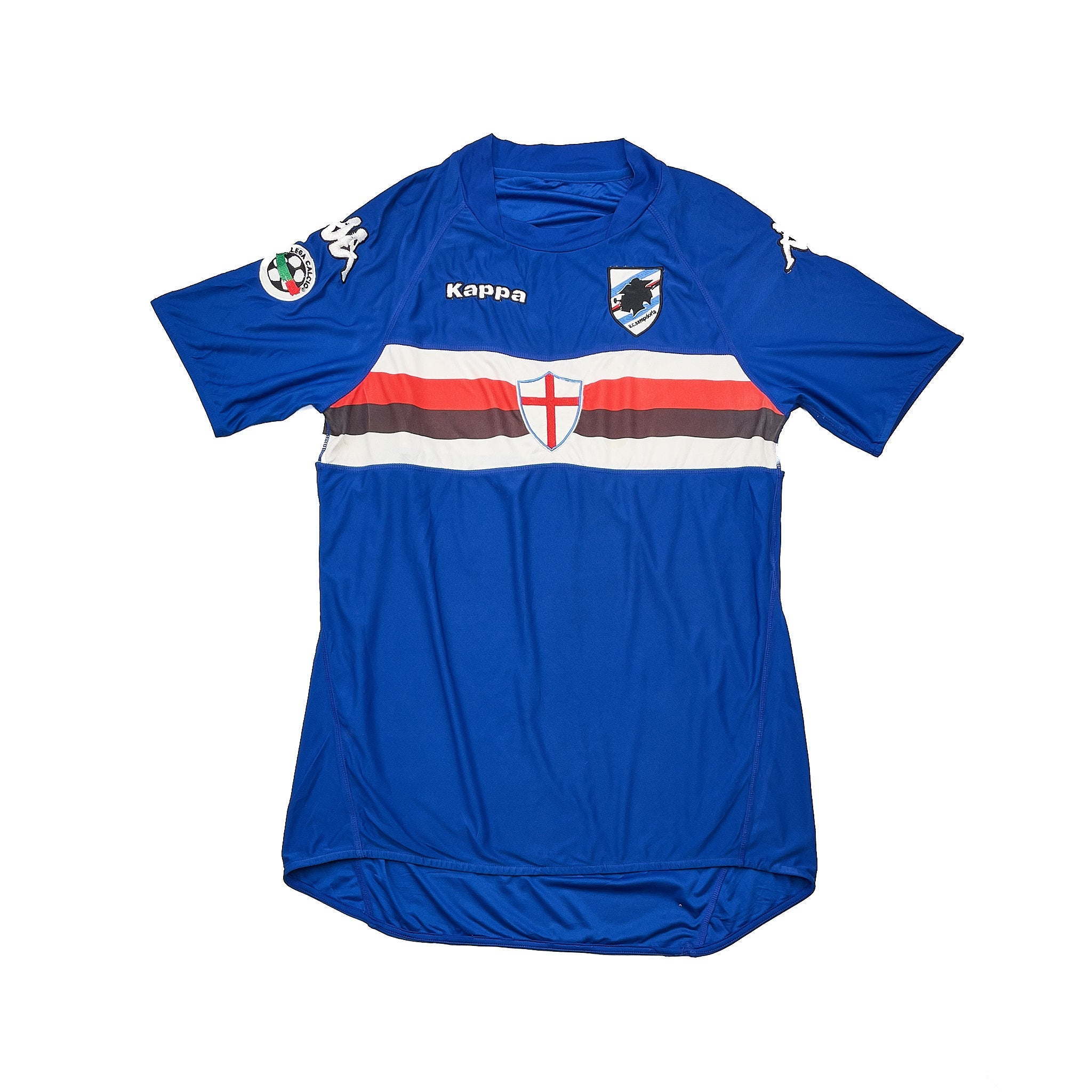 Buy 2007/08 Sampdoria Home Shirt (XL) Kappa ~ Free worldwide shipping ~ Authentic Vintage Football Shirts from Cult Kits