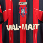 Shop 2007/08 SAN LORENZO HOME SHIRT (L) LOTTO, classic football shirts, vintage football shirts & retro soccer jerseys at Cult Kits