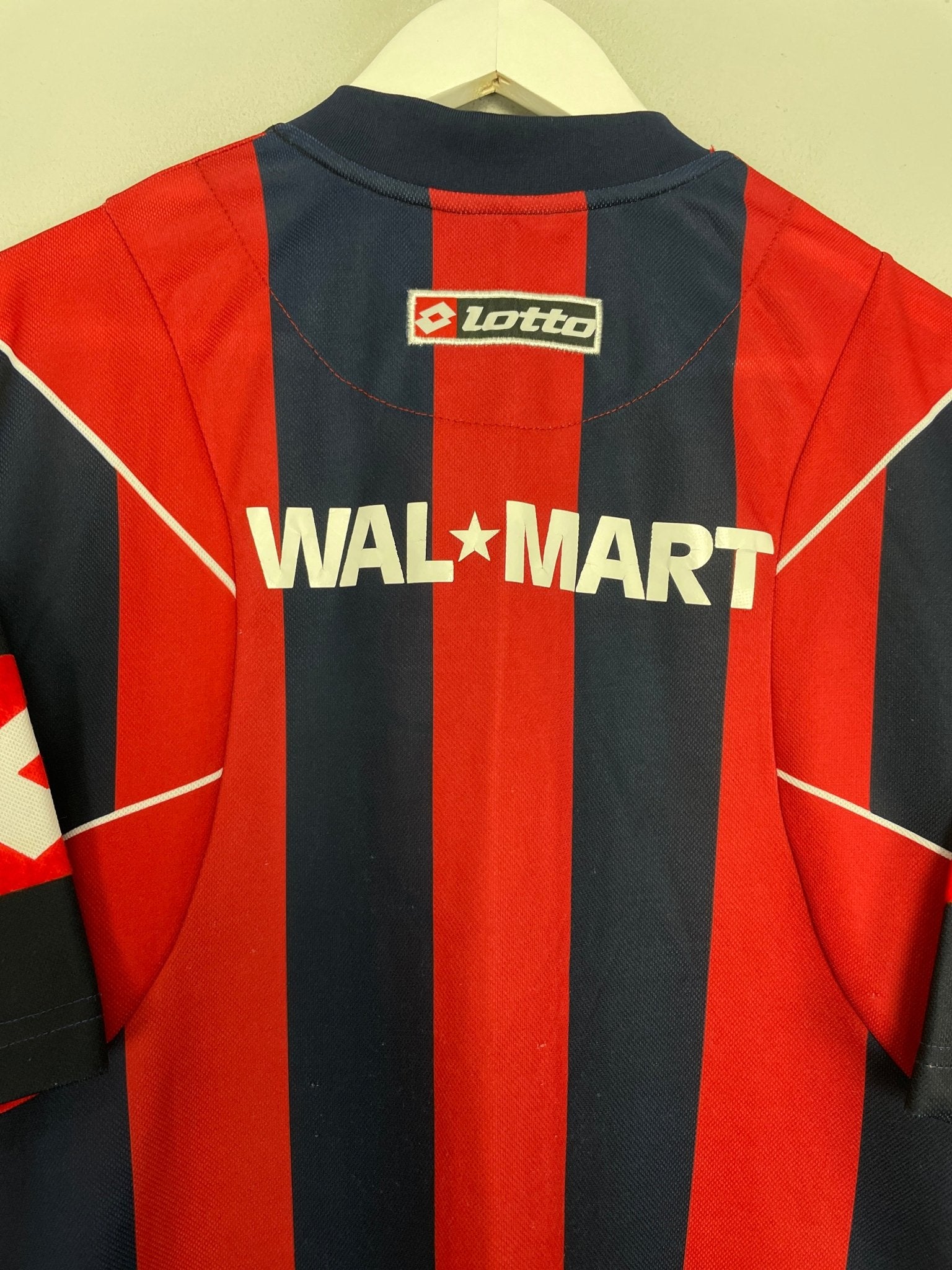 Shop 2007/08 SAN LORENZO HOME SHIRT (L) LOTTO, classic football shirts, vintage football shirts & retro soccer jerseys at Cult Kits