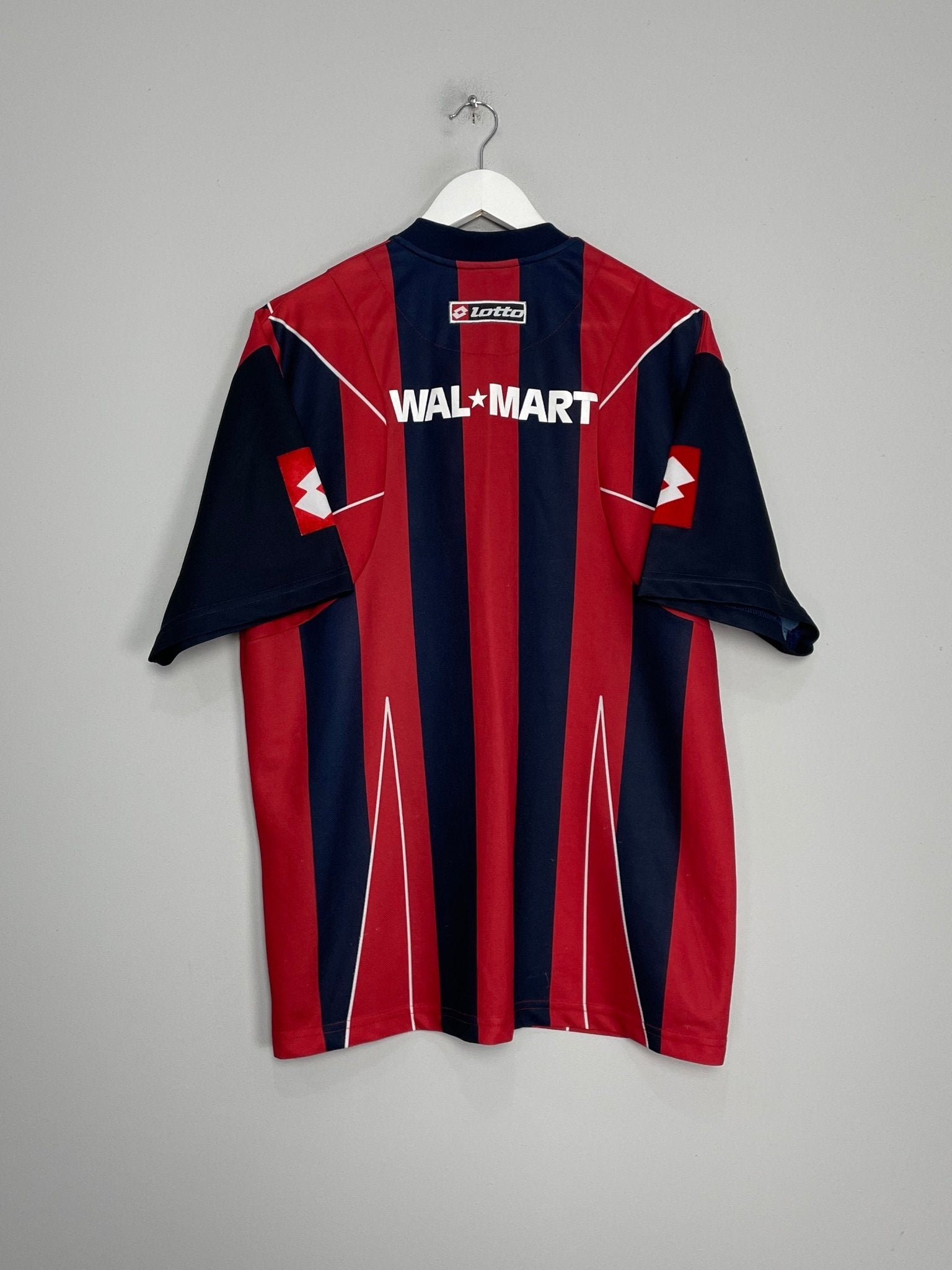Shop 2007/08 SAN LORENZO HOME SHIRT (L) LOTTO, classic football shirts, vintage football shirts & retro soccer jerseys at Cult Kits