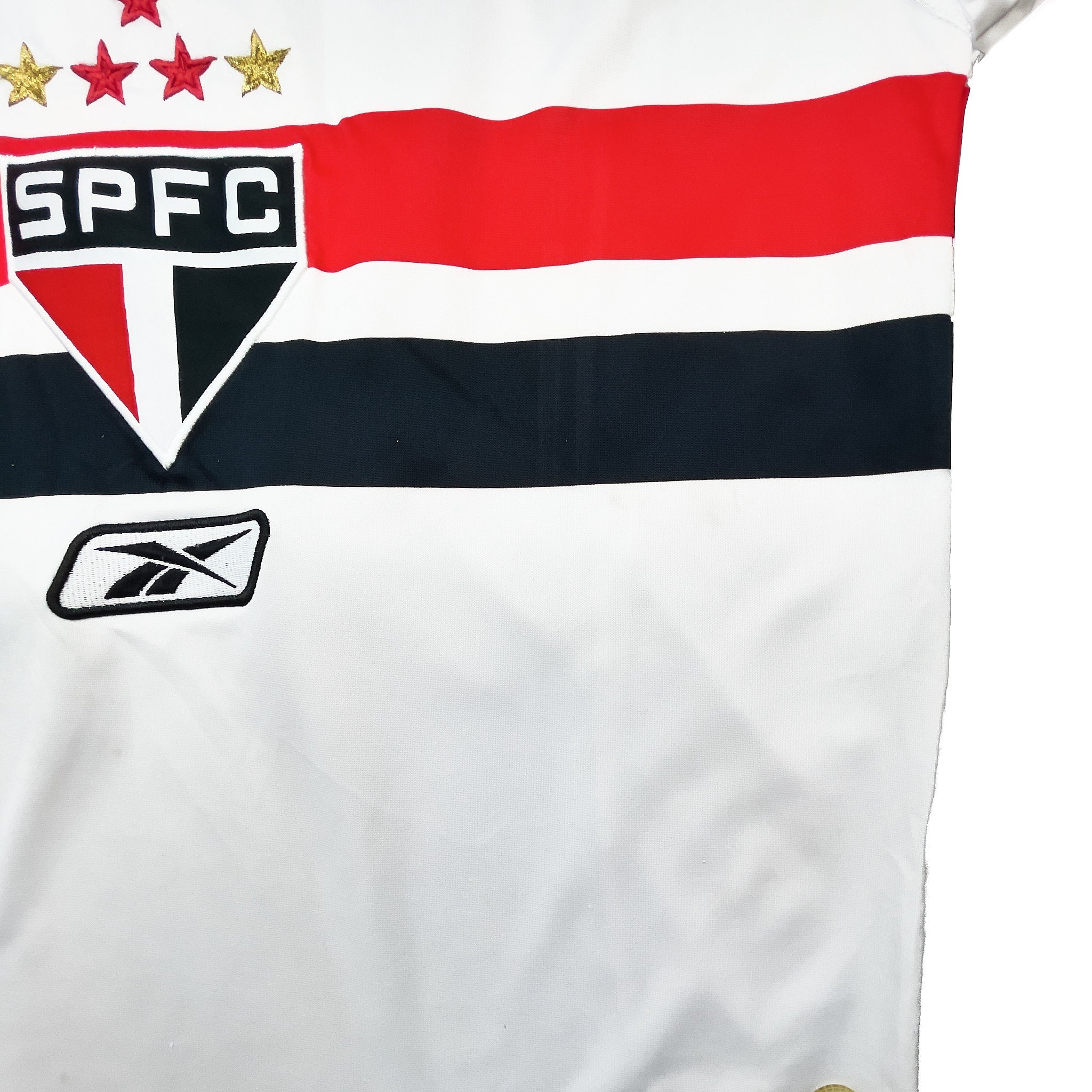 Buy 2007/08 Sao Paulo 10 Home Shirt (M) Reebok ~ Free worldwide shipping available ~ Authentic Vintage Football Shirts from Cult Kits