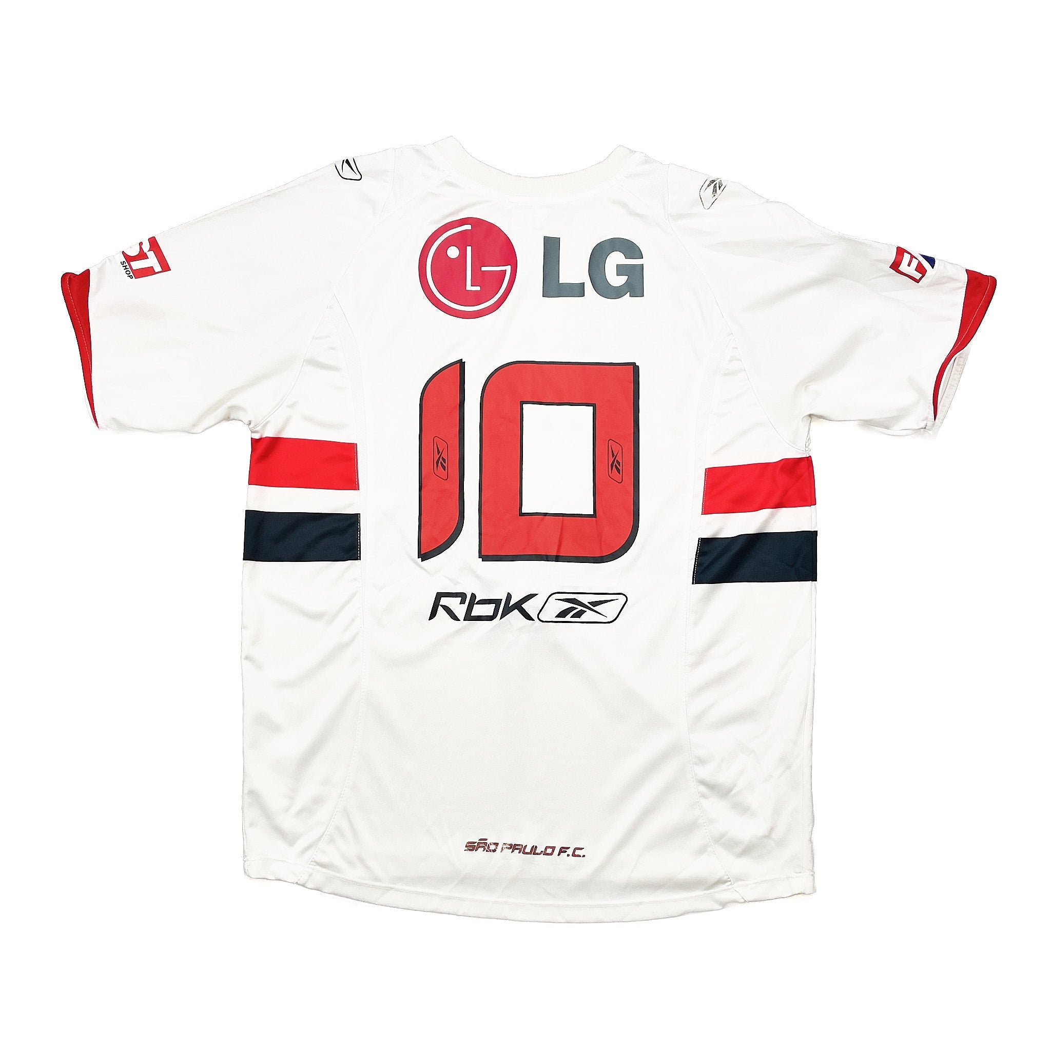 Buy 2007/08 Sao Paulo 10 Home Shirt (M) Reebok ~ Free worldwide shipping available ~ Authentic Vintage Football Shirts from Cult Kits