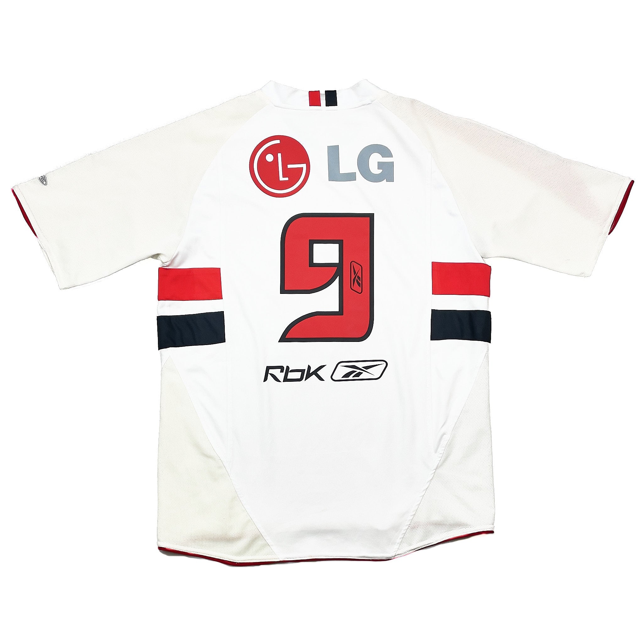 Buy 2007/08 Sao Paulo 9 Home Shirt (L) Reebok ~ Free worldwide shipping available ~ Authentic Vintage Football Shirts from Cult Kits