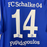 Shop 2007/08 SCHALKE PAPADOPOULOS #14 HOME SHIRT (XL) ADIDAS, classic football shirts, vintage football shirts & retro soccer jerseys at Cult Kits
