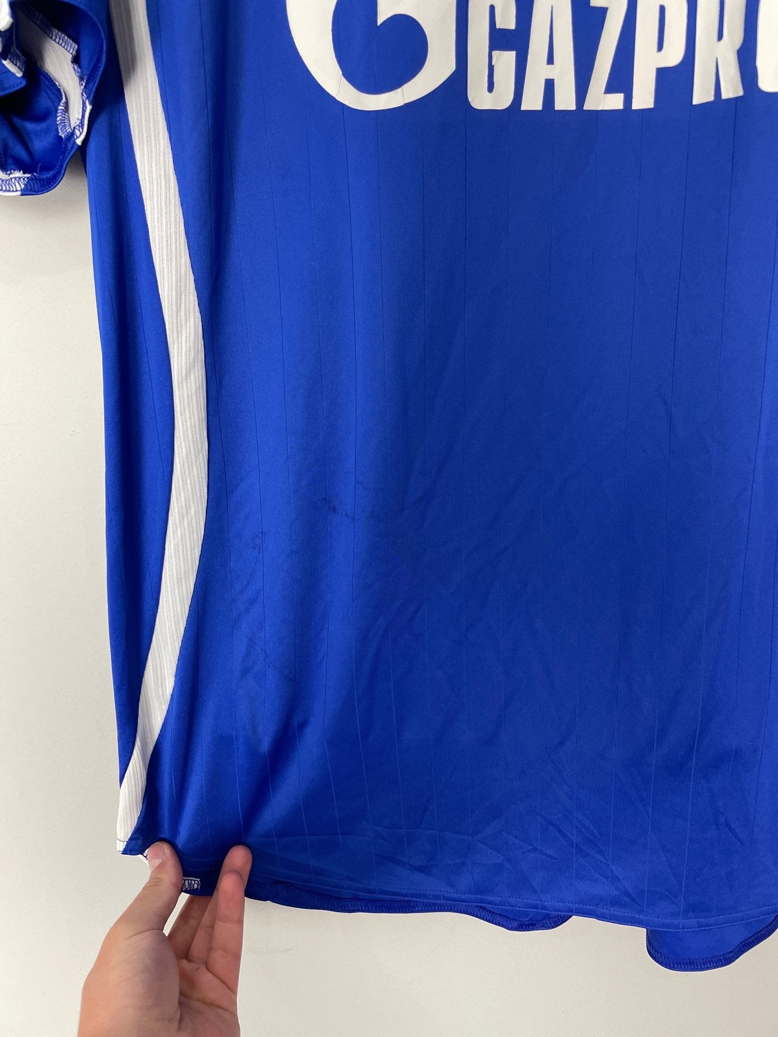 Shop 2007/08 SCHALKE PAPADOPOULOS #14 HOME SHIRT (XL) ADIDAS, classic football shirts, vintage football shirts & retro soccer jerseys at Cult Kits