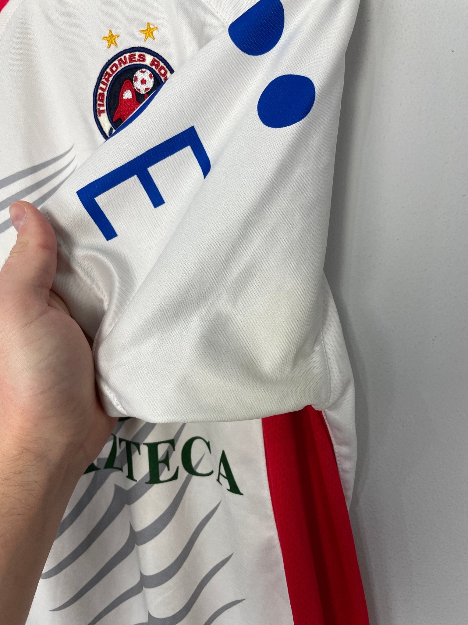 Shop 2007/08 TIBURONES ROJOS AWAY SHIRT (S) ATLETICA, classic football shirts, vintage football shirts & retro soccer jerseys at Cult Kits