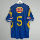 Shop 2007/08 TIGRES #5 HOME SHIRT (XL) ADIDAS, classic football shirts, vintage football shirts & retro soccer jerseys at Cult Kits