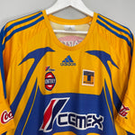 Shop 2007/08 TIGRES HOME SHIRT (XL) ADIDAS, classic football shirts, vintage football shirts & retro soccer jerseys at Cult Kits