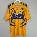 Shop 2007/08 TIGRES HOME SHIRT (XL) ADIDAS, classic football shirts, vintage football shirts & retro soccer jerseys at Cult Kits