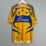 Shop 2007/08 TIGRES HOME SHIRT (XL) ADIDAS, classic football shirts, vintage football shirts & retro soccer jerseys at Cult Kits