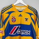 Shop 2007/08 TIGRES HOME SHIRT (XL) ADIDAS, classic football shirts, vintage football shirts & retro soccer jerseys at Cult Kits