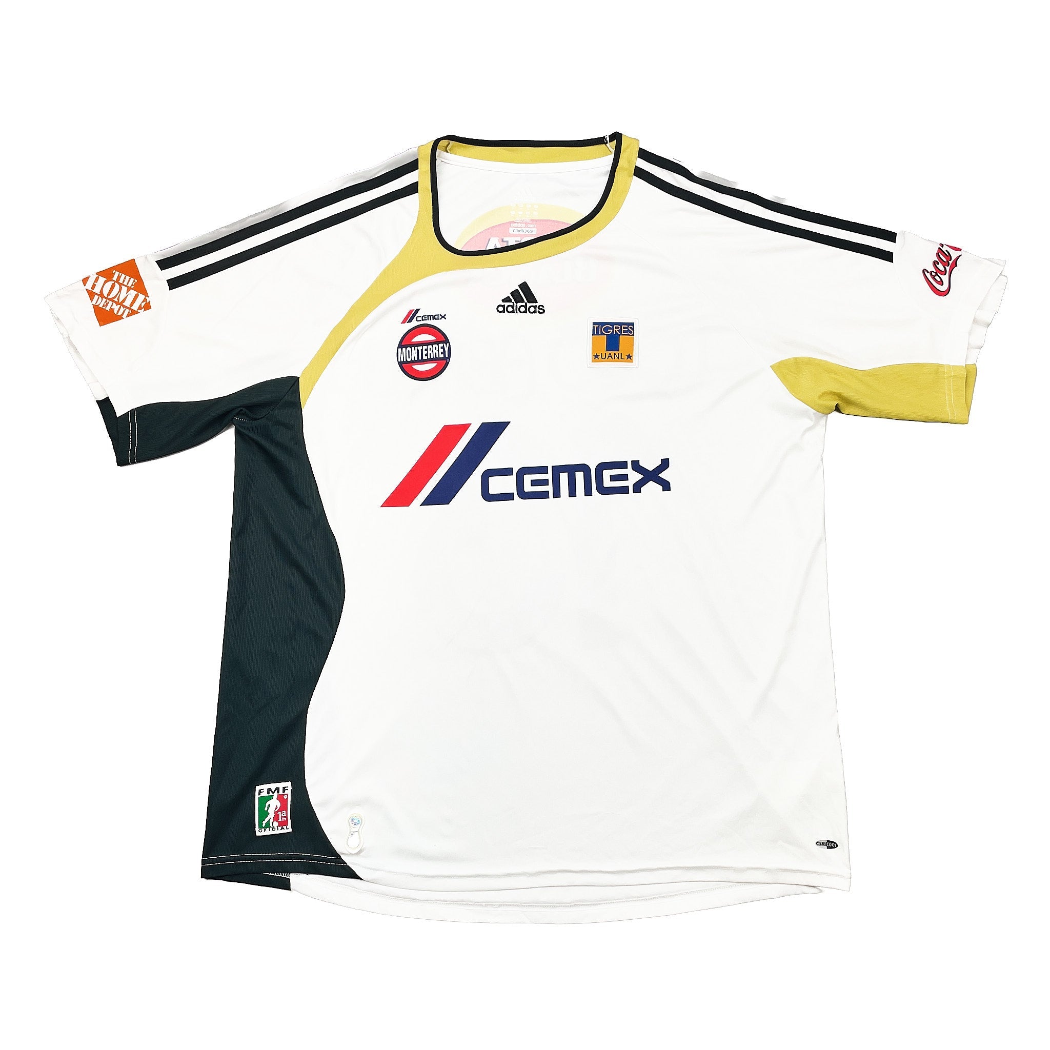 Buy 2007/08 TIGRES LOCO ABREU 13 AWAY SHIRT (XL) ADIDAS ~ Free worldwide shipping available ~ Authentic Vintage Football Shirts from Cult Kits