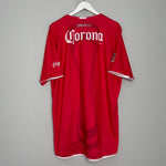 Shop 2007/08 TOLUCA HOME SHIRT (XXL) ATLETICA, classic football shirts, vintage football shirts & retro soccer jerseys at Cult Kits