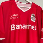 Shop 2007/08 TOLUCA HOME SHIRT (XXL) ATLETICA, classic football shirts, vintage football shirts & retro soccer jerseys at Cult Kits