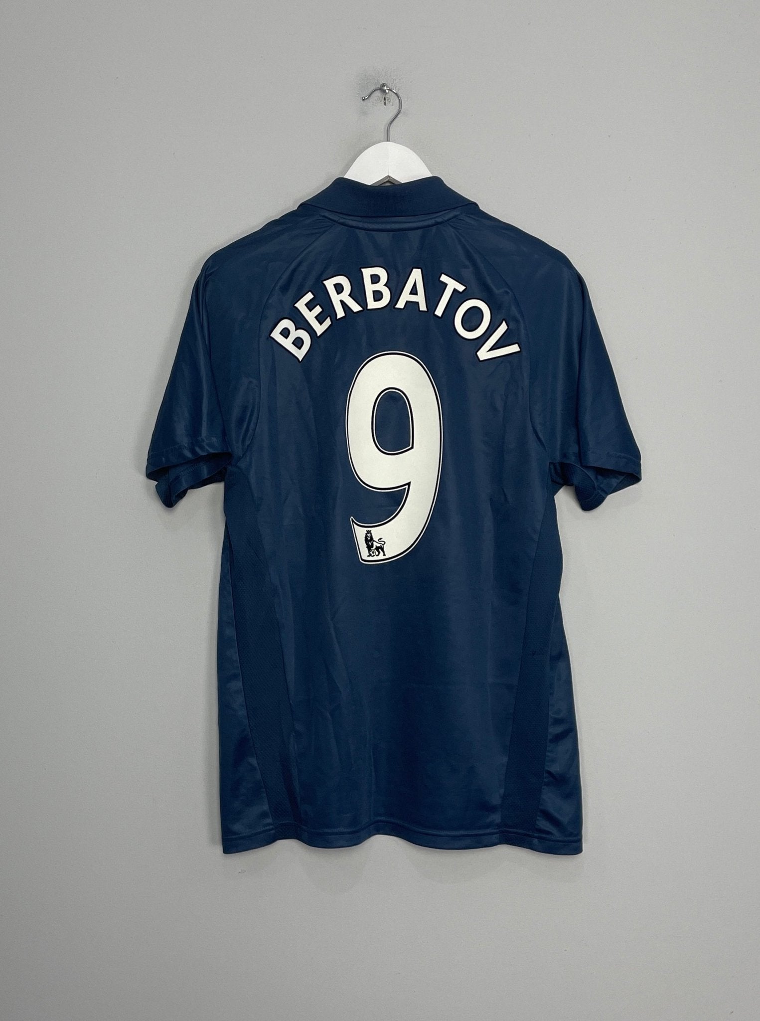 Shop 2007/08 TOTTENHAM BERBATOV #9 AWAY SHIRT (M) PUMA, classic football shirts, vintage football shirts & retro soccer jerseys at Cult Kits