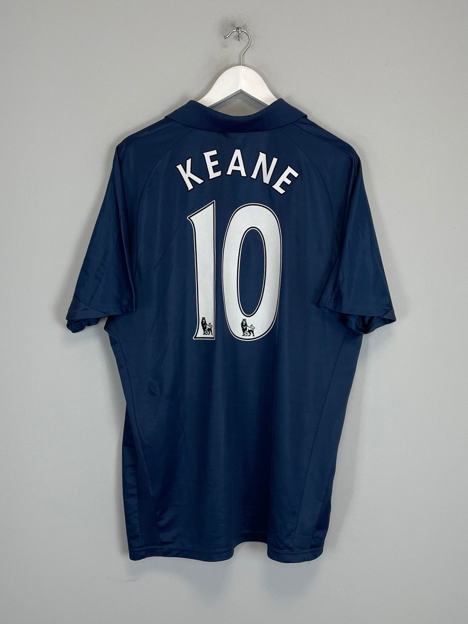 Shop 2007/08 TOTTENHAM KEANE #10 AWAY SHIRT (XL) PUMA, classic football shirts, vintage football shirts & retro soccer jerseys at Cult Kits