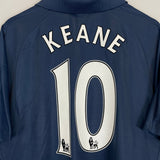 Shop 2007/08 TOTTENHAM KEANE #10 AWAY SHIRT (XL) PUMA, classic football shirts, vintage football shirts & retro soccer jerseys at Cult Kits