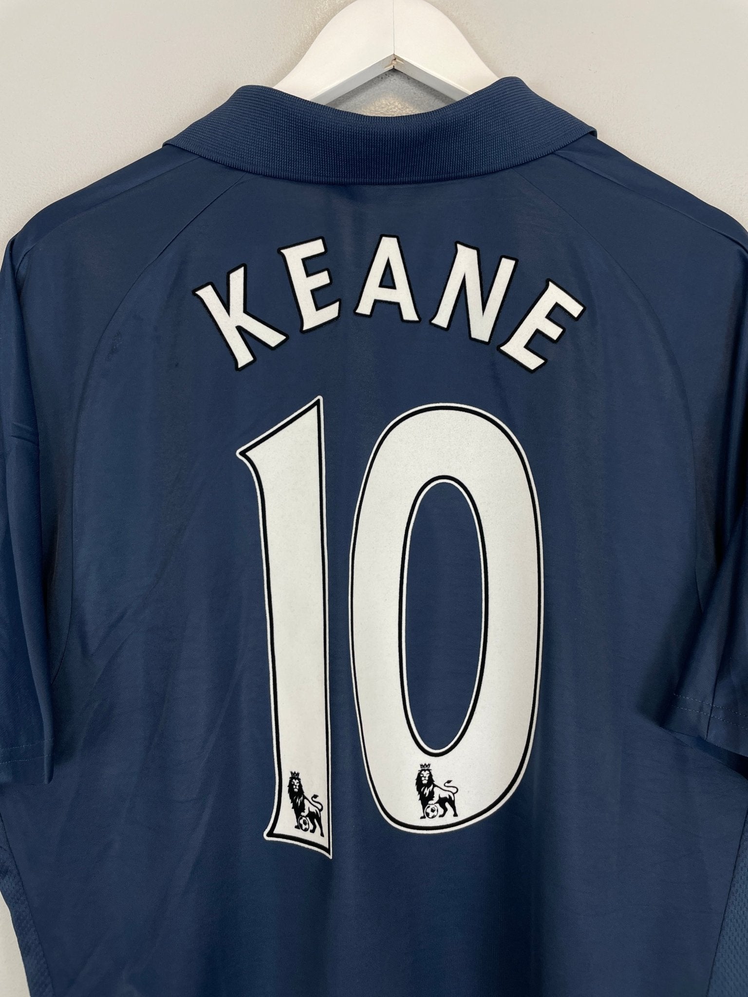 Shop 2007/08 TOTTENHAM KEANE #10 AWAY SHIRT (XL) PUMA, classic football shirts, vintage football shirts & retro soccer jerseys at Cult Kits