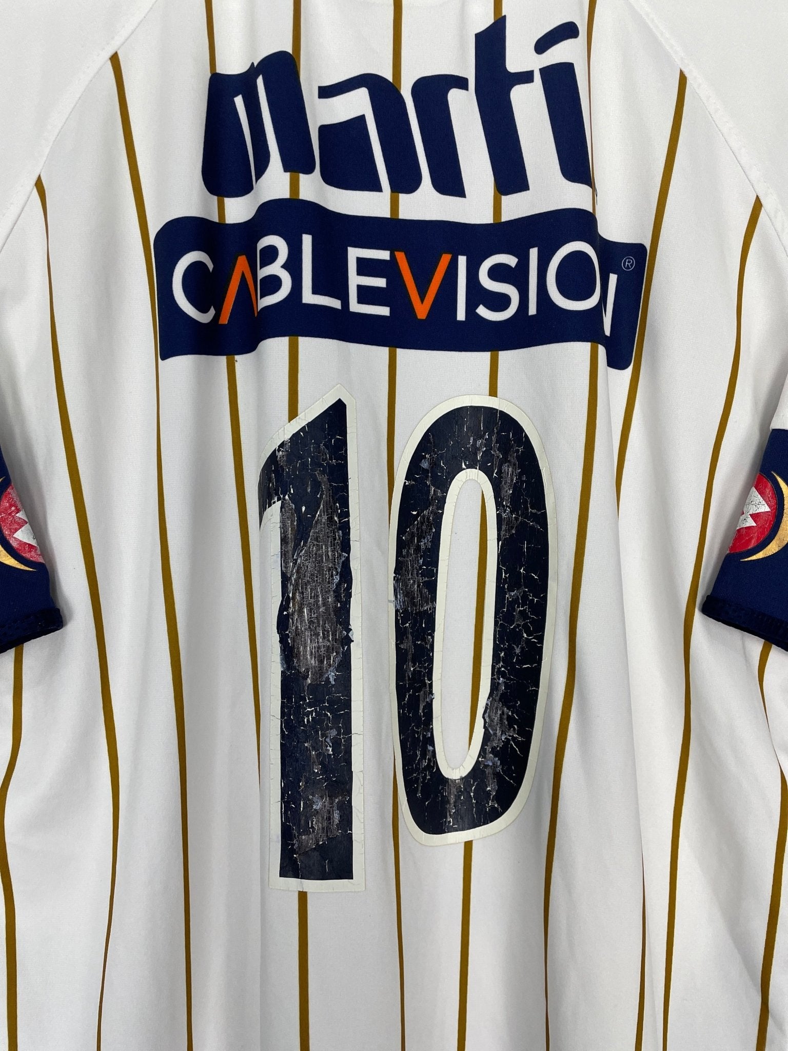 Shop 2007/08 UNAM PUMAS #10 HOME SHIRT (XL) LOTTO, classic football shirts, vintage football shirts & retro soccer jerseys at Cult Kits