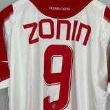 Shop 2007/08 VICENZA ZONIN #9 HOME SHIRT (L) DIADORA, classic football shirts, vintage football shirts & retro soccer jerseys at Cult Kits